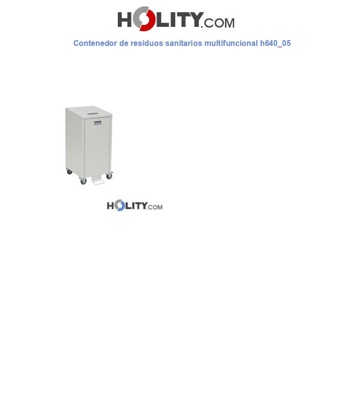 Contenedor de residuos sanitarios multifuncional h640_05