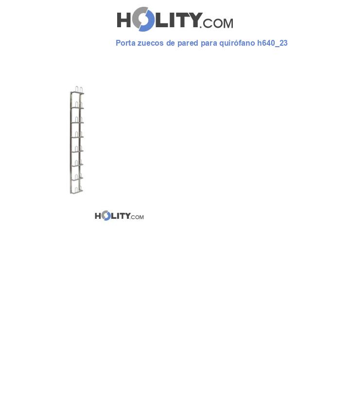 Porta zuecos de pared para quirófano h640_23