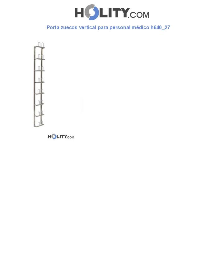 Porta zuecos vertical para personal médico h640_27