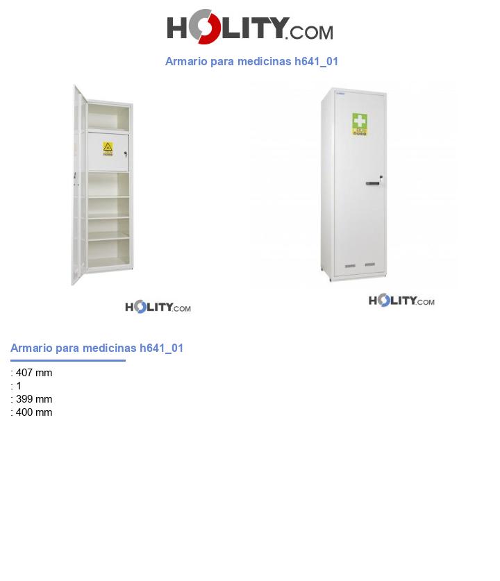 Armario para medicinas h641_01