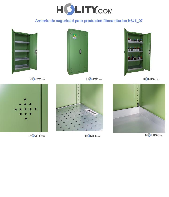 Armario de seguridad para productos fitosanitarios h641_07