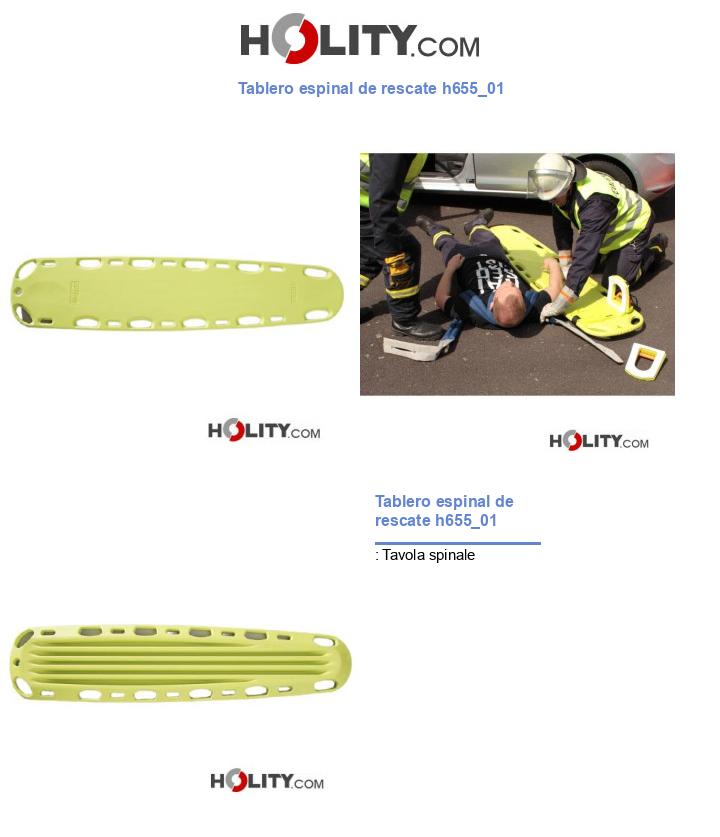 Tablero espinal de rescate h655_01