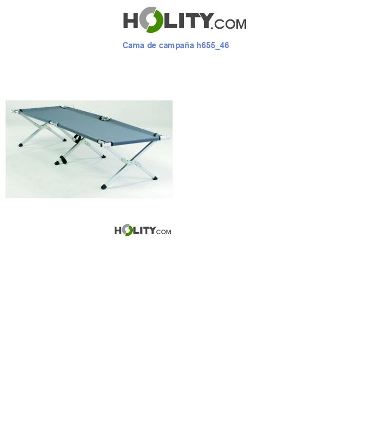 Cama de campaña h655_46