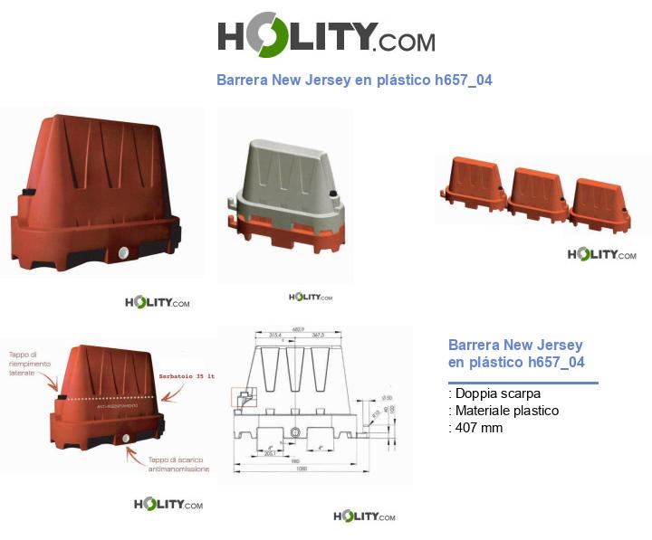 Barrera New Jersey En Pl stico H657 04