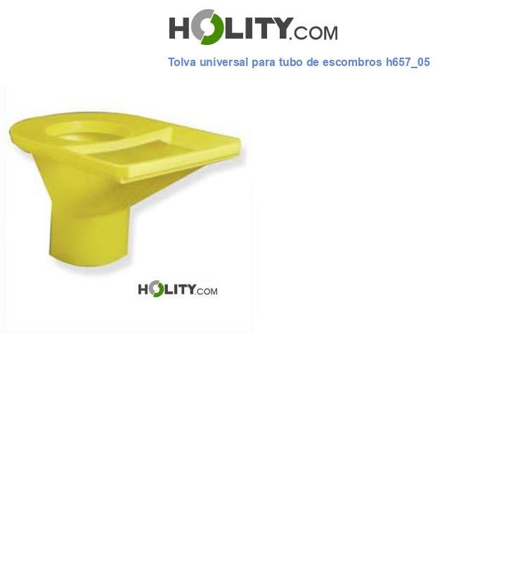 Tolva universal para tubo de escombros h657_05