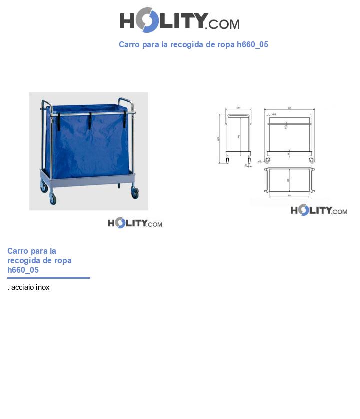 Carro para la recogida de ropa h660_05