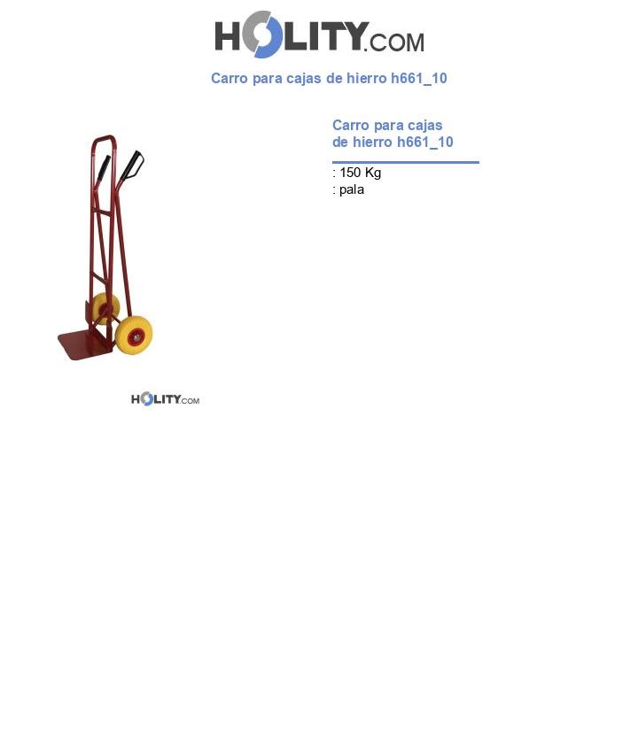 Carro para cajas de hierro h661_10