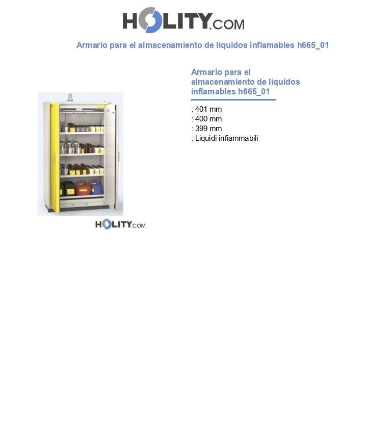 Armario para el almacenamiento de líquidos inflamables h665_01
