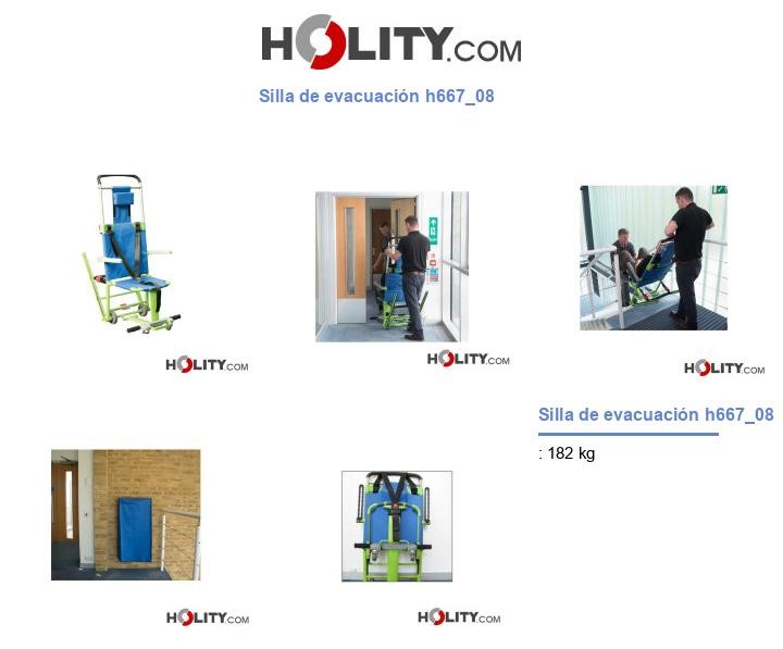 Silla de evacuación h667_08