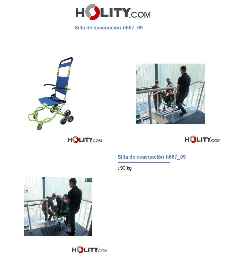 Silla de evacuación h667_09