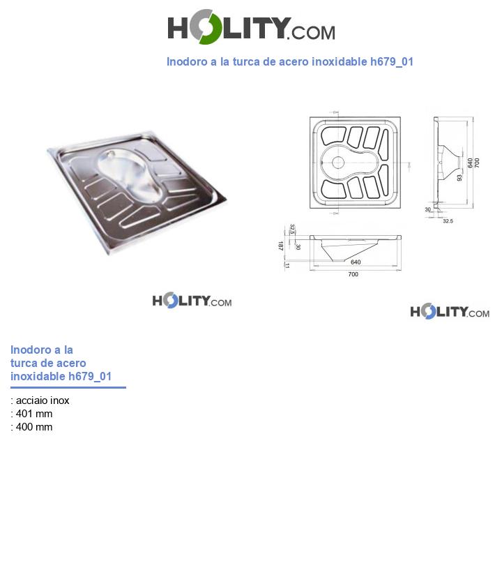 Inodoro a la turca de acero inoxidable h679_01