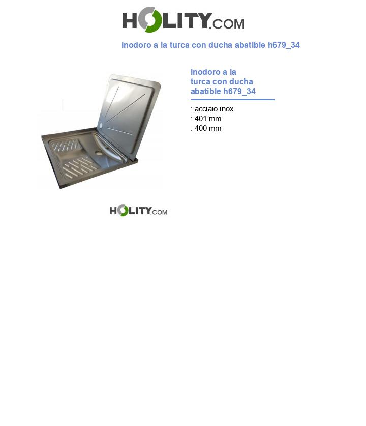 Inodoro a la turca con ducha abatible h679_34