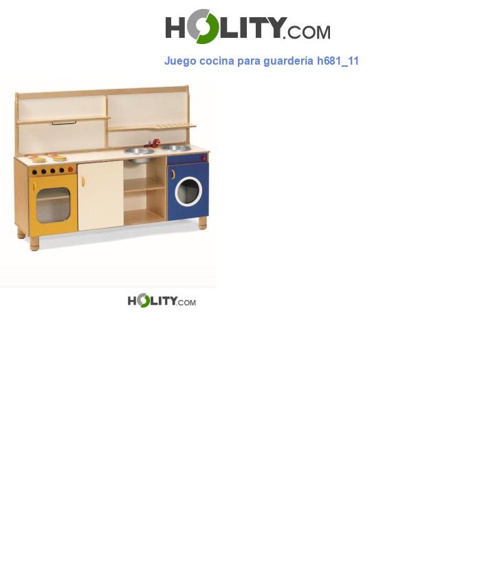 Juego cocina para guardería h681_11