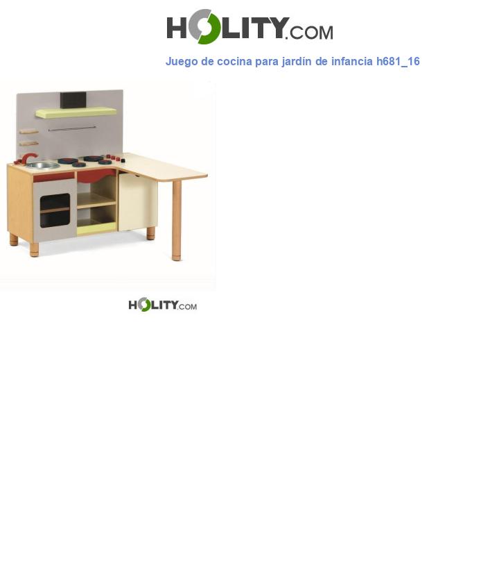 Juego de cocina para jardín de infancia h681_16