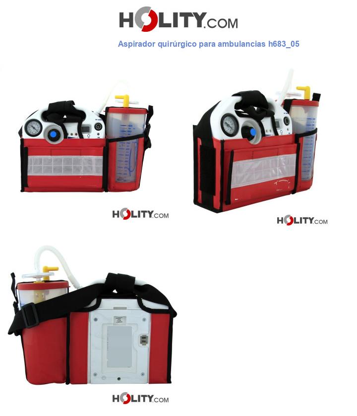Aspirador quirúrgico para ambulancias h683_05