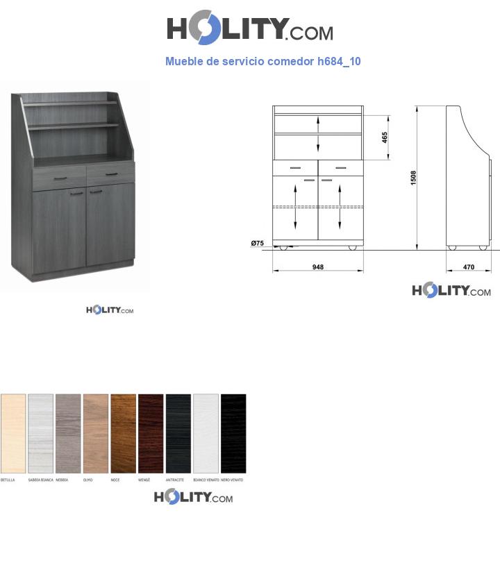 Mueble de servicio comedor h684_10