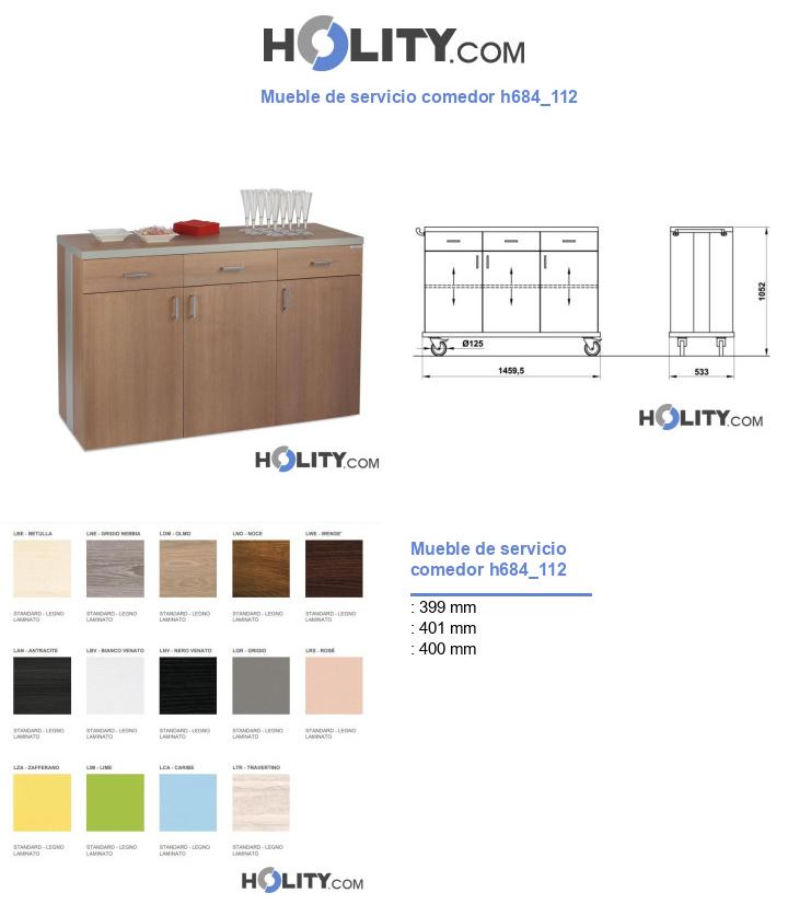 Mueble de servicio comedor h684_112