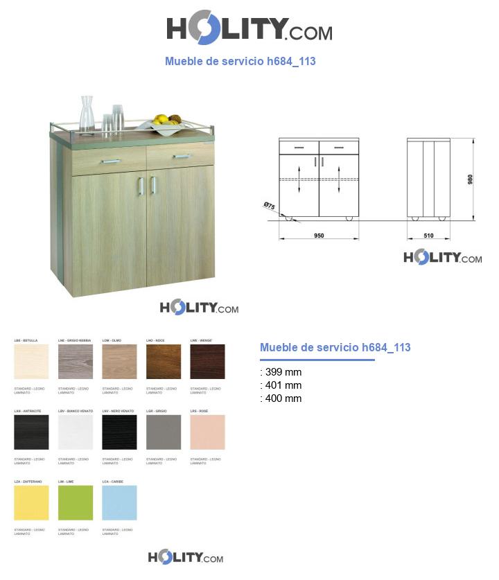 Mueble de servicio h684_113