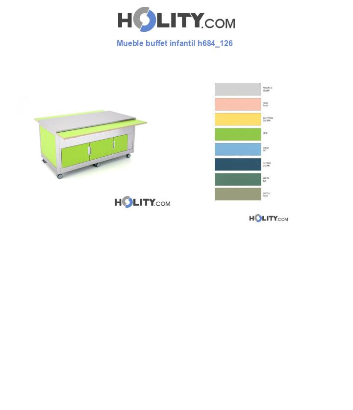 Mueble buffet infantil h684_126