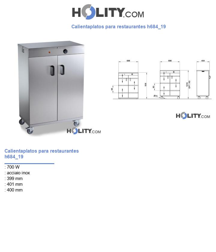 Calientaplatos para restaurantes h684_19