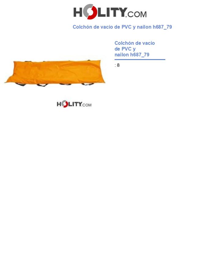 Colchón de vacío de PVC y nailon h687_79