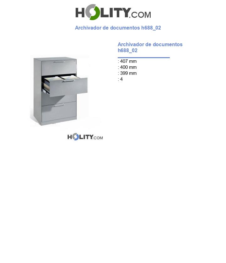 Archivador de documentos h688_02