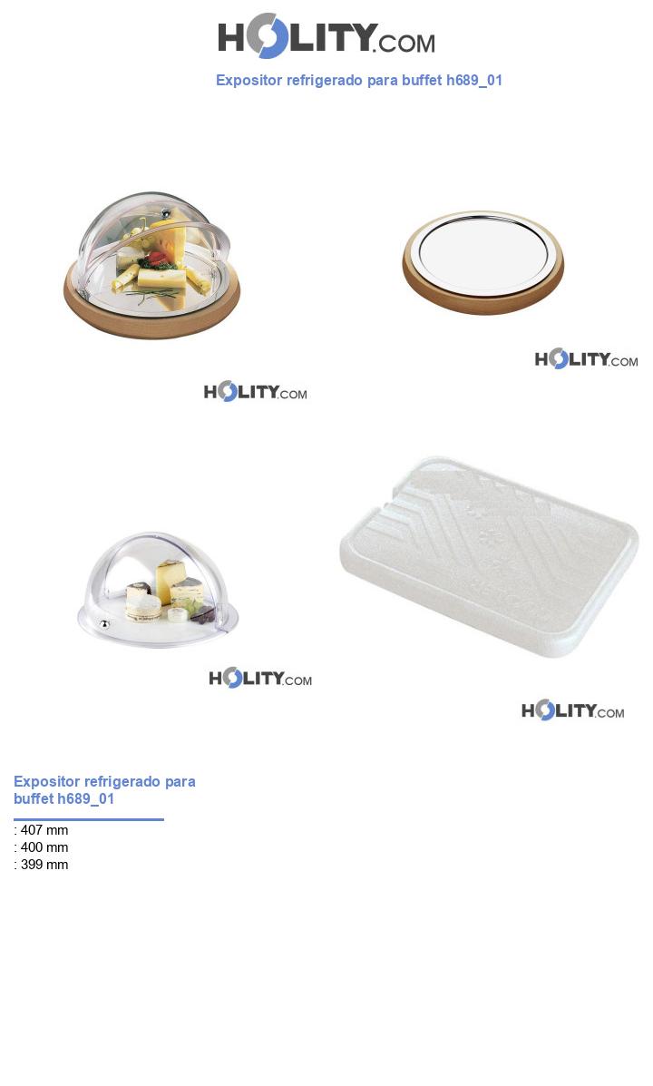 Expositor refrigerado para buffet h689_01