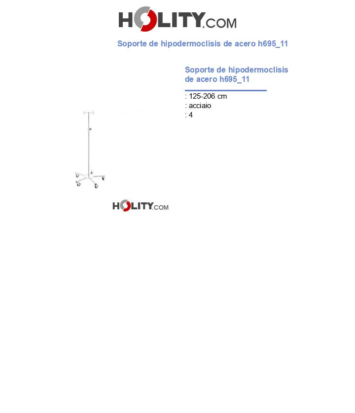 Soporte de hipodermoclisis de acero h695_11