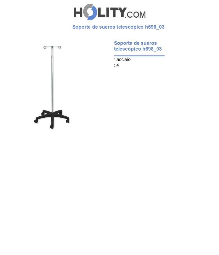 Soporte de sueros telescópico h698_03