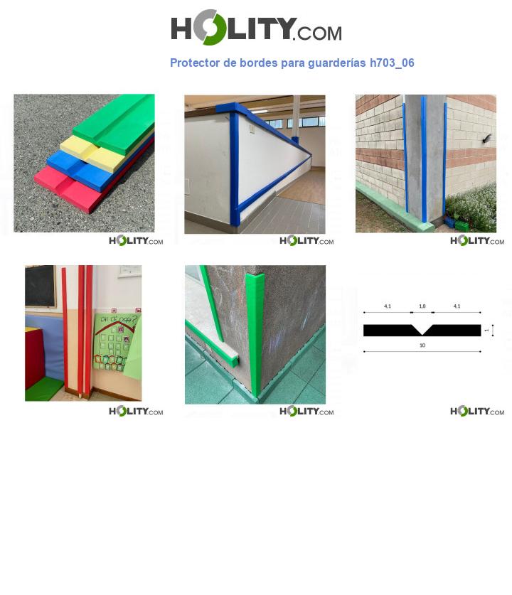 Protector de bordes para guarderías h703_06