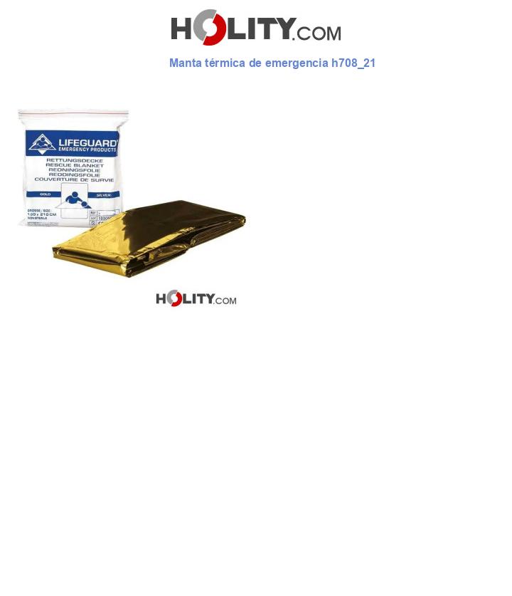 Manta térmica de emergencia h708_21