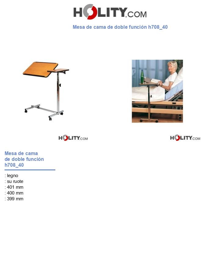 Mesa de cama de doble función h708_40