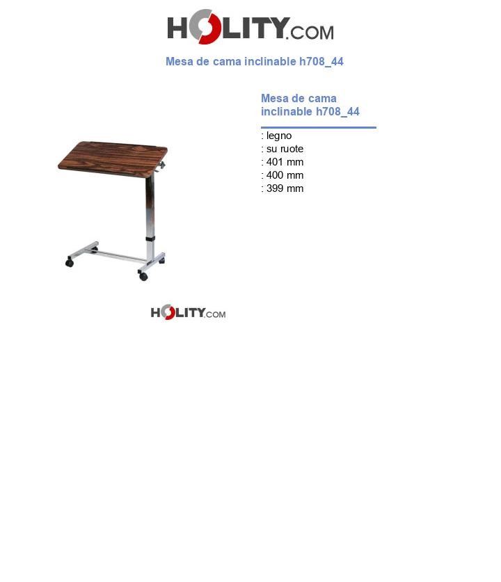 Mesa de cama inclinable h708_44