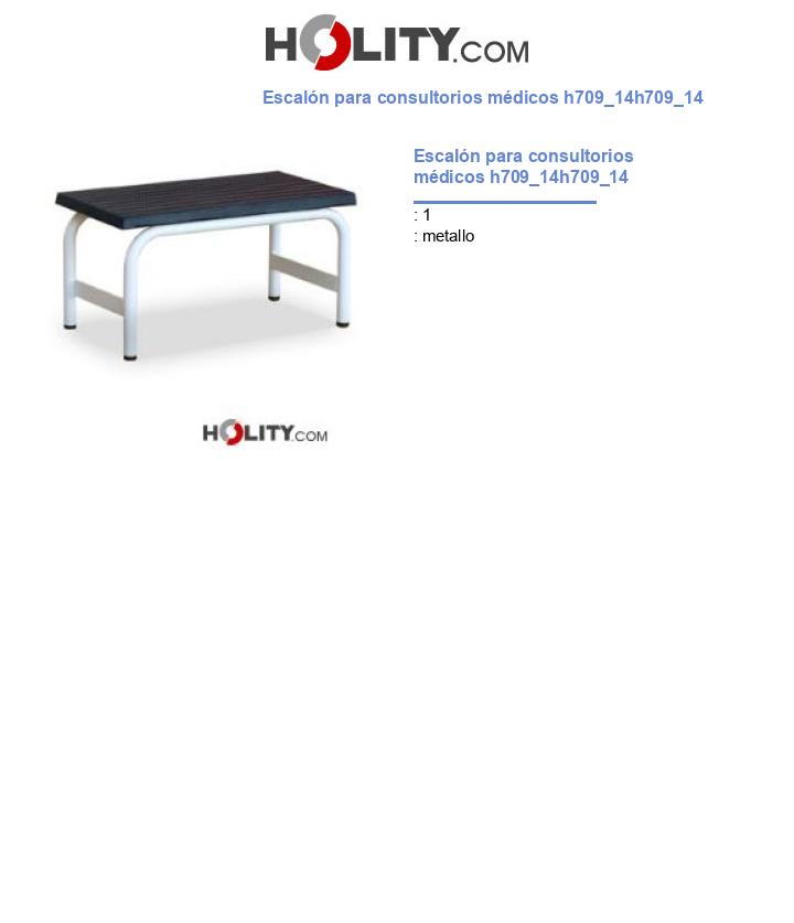 Escalón para consultorios médicos h709_14h709_14