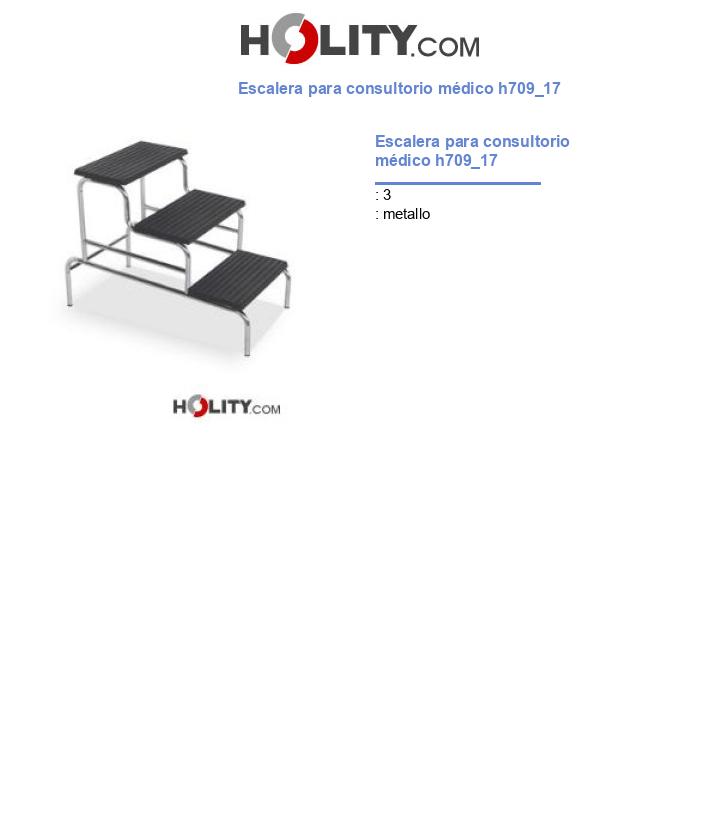 Escalera para consultorio médico h709_17