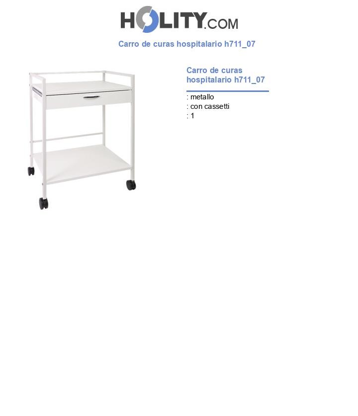 Carro de curas hospitalario h711_07