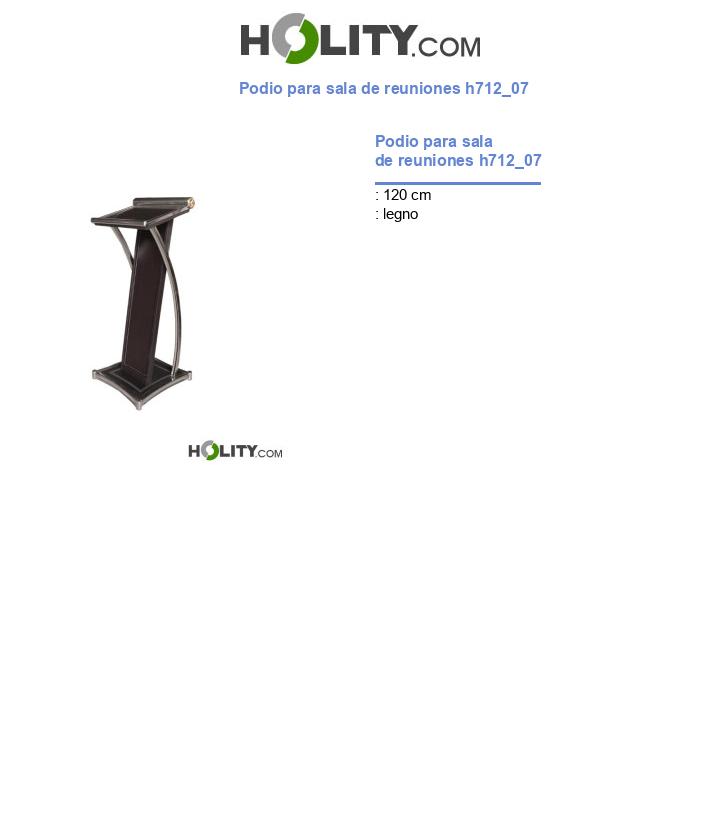 Podio para sala de reuniones h712_07