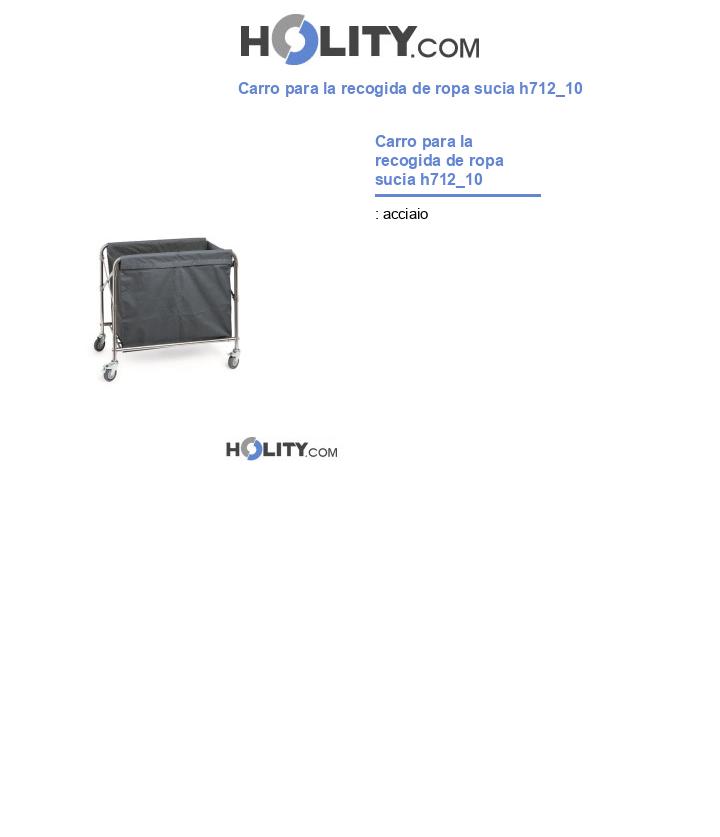 Carro para la recogida de ropa sucia h712_10