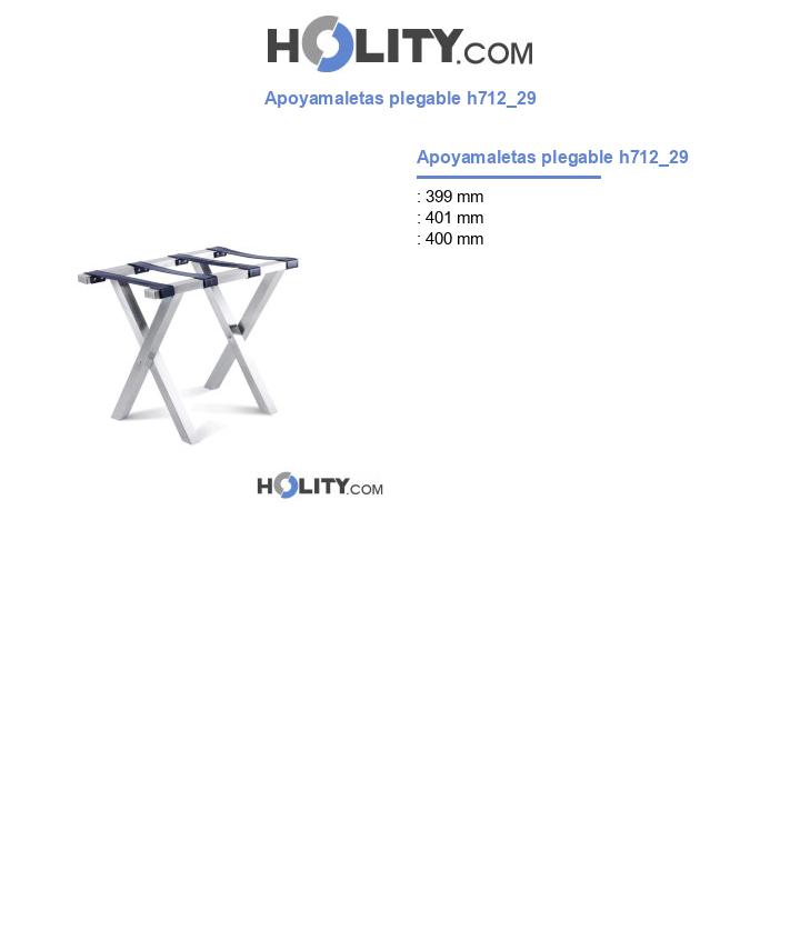 Apoyamaletas plegable h712_29