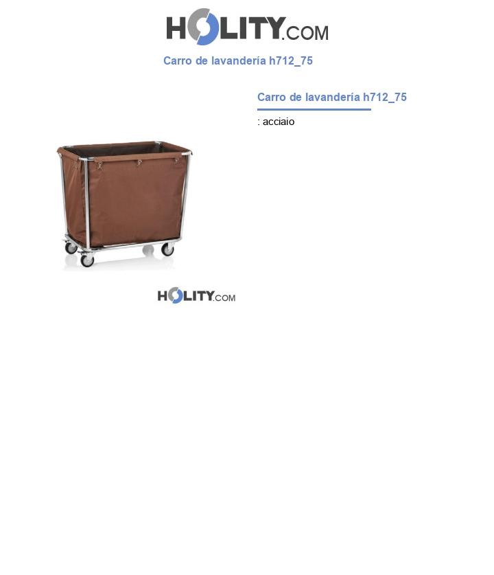 Carro de lavandería h712_75