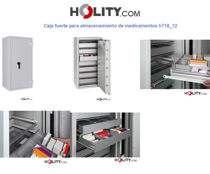 Caja fuerte para almacenamiento de medicamentos h718_12