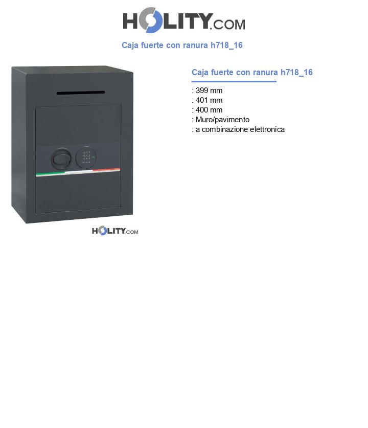 Caja fuerte con ranura h718_16