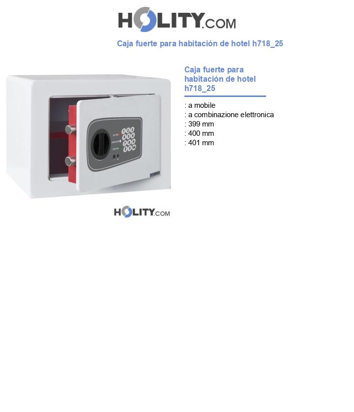 Caja fuerte para habitación de hotel h718_25