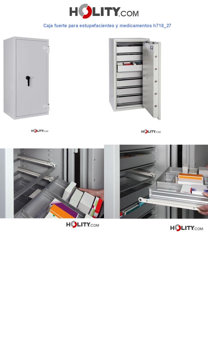 Caja fuerte para estupefacientes y medicamentos h718_27