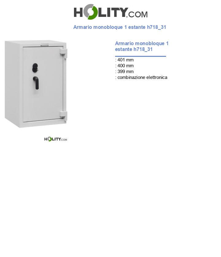 Armario monobloque 1 estante h718_31