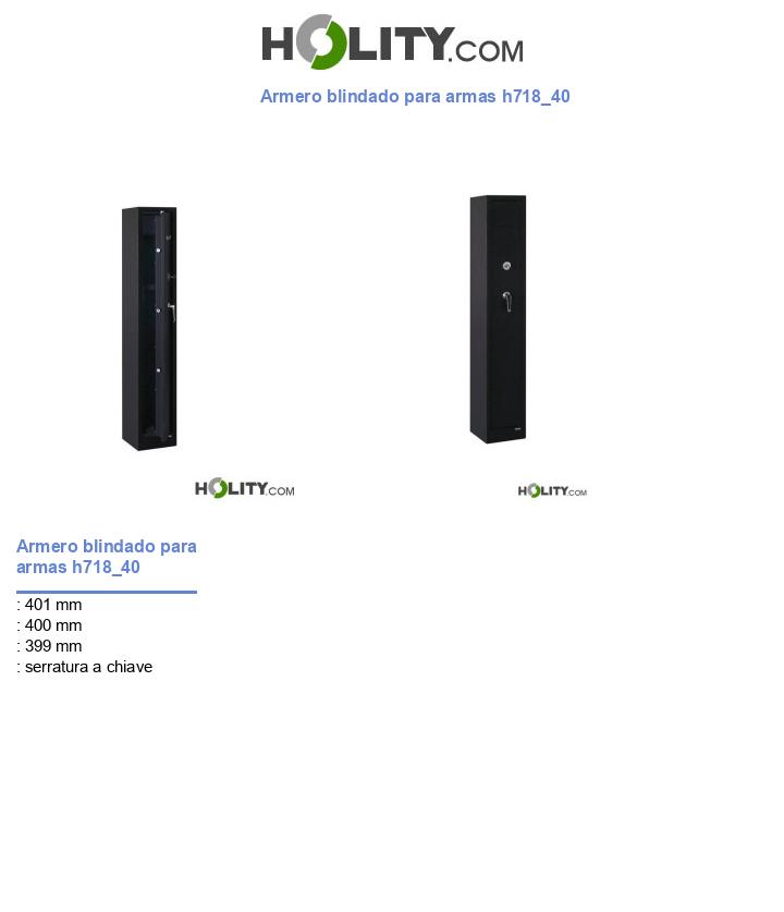 Armero blindado para armas h718_40