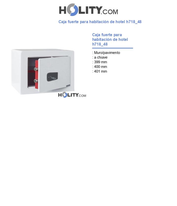 Caja fuerte para habitación de hotel h718_48