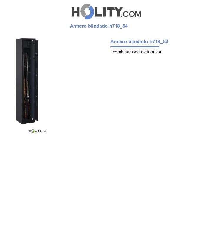 Armero blindado h718_54