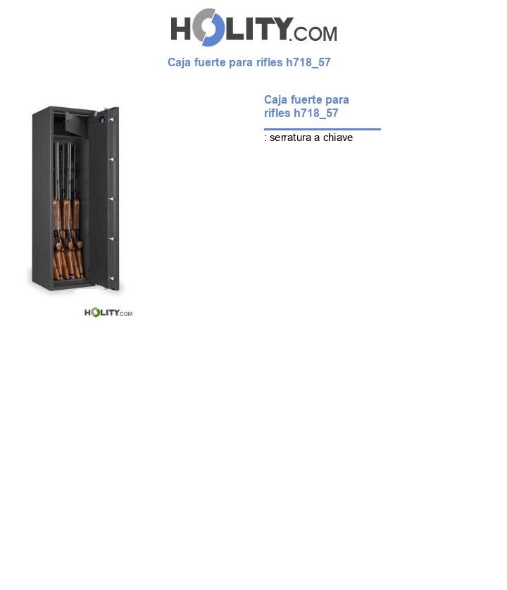 Caja fuerte para rifles h718_57