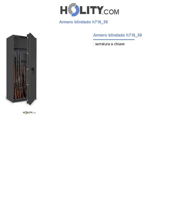 Armero blindado h718_58